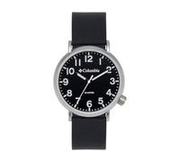 Columbia Trailbanks Black Silicone Rubber Strap Silver/black One Size