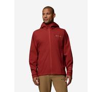 Columbia Trailborne 2.5L Shell hooded jacket burgundy red - XXL