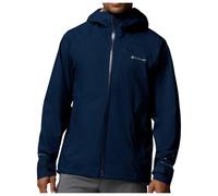 Columbia - Waterproof and windbreaker hiking jacket in OMNI-TECH™ - Trailborne 2.5L Shell Collegiate Navy for Men - Size S Navy S