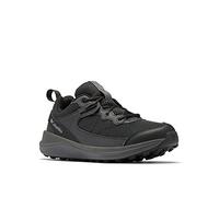 Columbia Trailstorm Low Rise Hiking Shoes for Kids, Black (Black/Dark Grey), 2 UK