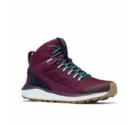 Columbia Trailstorm Mid Waterproof Women's Mid Rise Trekking And Hiking Boots, Red (Marionberry x Deep Water), 7.5 UK