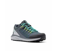 Columbia Trailstorm Waterproof Women's Low Rise Trekking and Hiking Shoes, Grey (Graphite x Dolphin), 5 UK