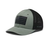 Columbia Tree Flag Mesh Ball Cap-High Crown, Metal/Black, L-XL