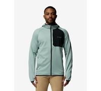 Columbia Triple Canyon Grid Fleece Full Zip II Hooded Fleece Light Blue - L