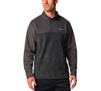 Columbia - Two-coloured Fleeces - Steens Mountain Half Snap II Charcoal Heather Shark for Men - Size S - Grey Grey S
