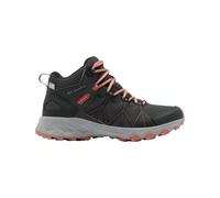 Columbia UK5.5 Women's Peakfreak II Mid Outdry Dark Grey/Dark Coral Hiking Boots