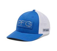 Columbia Unisex-Adult PFG Hooks Mesh Ball Cap, Vivid Blue/Silver, S/M