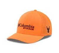 Columbia Unisex Adult PHG Logo Mesh Ball Cap, Blaze/Buck, XL