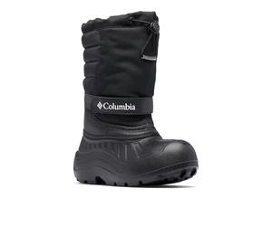 Columbia Unisex-Child Powderbug Snowlite Hiking Boot | Fully Waterproof, Insulated, Removable Inner Liner, Slip-On