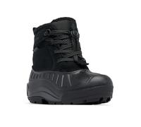 Columbia Unisex-Child Youth Powderbug Alpine Waterproof Snow Boot, Black/Black, 9 Little Kid