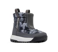 Columbia Unisex Children's Snowtrot Mid Snow Boots, Shark Black Urban Camo, 3 UK