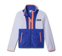 Columbia - Fleece - Back Bowl™ II Full Zip Fleece Snowdrift, Clematis Blue, Hot Coral - Kid Size M - Grey Grey