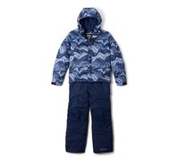 Columbia Unisex Kids Buga Set, Snowsuit Ski Jacket and Pants Set, Collegiate Navy Tectonic, Size XS