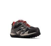 Columbia Unisex Kids Kids Redmond WP waterproof low rise hiking shoes, Black (Y Black x Flame), 4 UK