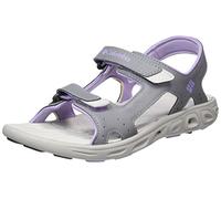 Columbia Unisex Kids Kids Techsun Vent sports sandals, Grey (Y Tradewinds Grey x White Violet), 13 UK