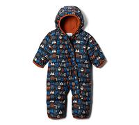 Columbia Unisex Kids Snuggly Bunny Bunting, Snowsuit Romper, Black Biconic, Size 18/24