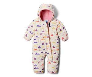 Columbia Unisex Kids Snuggly Bunny Bunting, Snowsuit Romper, Chalk Little Mt, Size 18/24