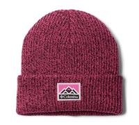 Columbia Unisex Kids Whirlibird Cuffed Beanie Hat, Pink Ice/Black Marled/Mountains