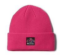 Columbia Unisex Lost Lager II Beanie, Fuchsia Fizz/Heritage Patch, One Size