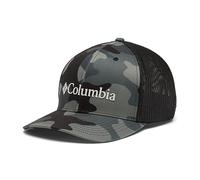 Columbia Unisex Mesh Ball Cap, Black Mod Camo, Small/Medium
