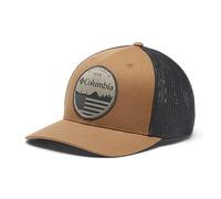 Columbia Unisex Mesh Ball Cap, Delta/Shark/Flag, Large/X-Large
