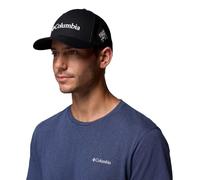 Columbia Mesh Snapback Logo Cap - Black