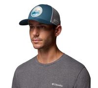Columbia Unisex Mesh Snap Back, Snap Back Cap, Everblue, Circular Landscape, O/S