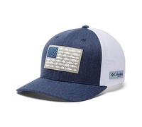 Columbia Unisex PFG Fish Flag Mesh Ball Cap, Mesh Cap