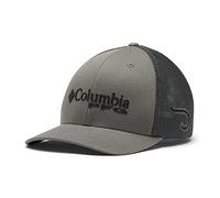 Columbia Unisex PFG Mesh Ball Cap, Titanium/Black/Hook, Small/Medium