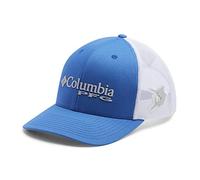 Columbia Unisex PFG Mesh Snap Back Ball Cap, Vivid Blue/Marlin, One Size