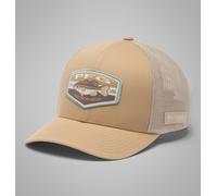 Columbia - Unisex PFG Patch™ Mesh Cap - Beach, Fossil, Big Badge Bass Size L/XL Unisex