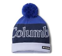 Columbia Unisex Polar Powder II Beanie, Clematis Blue/Collegiate Navy/Snowdrift, One Size