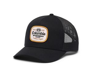 Columbia Unisex Road Ready Snap Back, Snap Back Cap, Black, Beer Label Woven Patch, O/S