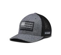 Columbia Unisex Tree Flag Mesh Ball Cap - Low, Grill Heather, Large/X-Large