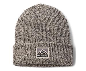 Columbia Unisex Whirlibird Cuffed Beanie, Beanie, Dark Stone/Black Marled/Mountains, One Size