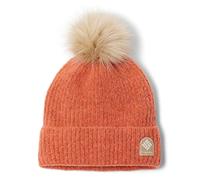 Columbia Unisex Winter Blur Pom Pom Beanie, Faded Peach, One Size