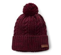 Columbia Unisex's Cozy Ridge Beanie Cold Weather Hat, Rich Wine/Black Marled, One Size