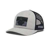 Columbia Unisex's Mesh Snap Back-High Cap, Grey Heather, Canadian Rockies, One Size