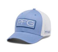 Columbia Unisex's PFG Hooks Mesh Ball Cap, Bluebell/Cool Grey, S/M