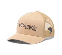 Columbia Unisex's PFG Logo Mesh Snap Back Cap, Beach/Bass, One Size