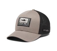 Columbia Unisex's PFG Patch Mesh Ball Cap, Iron/Black/on The Line Marlin, S-M