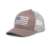 Columbia Unisex's PHG Game Mesh Snap Back Cap, Iron/Dark Stone/Hunting Flag, One Size