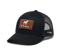 Columbia Unisex's PHG Patch Mesh Snap Back Cap, Black/Dog, One Size