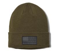 Columbia Unisex's Tree Flag Cuffed Beanie Hat, Stone Green, One Size