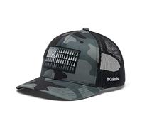 Columbia Unisex's Tree Flag Mesh Snap Back Cap, Black Mod Camo, One Size
