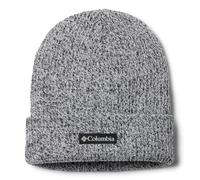 Columbia Unisex's Whirlibird Cuffed Beanie Hat, White/Black Marled/Logo, One Size