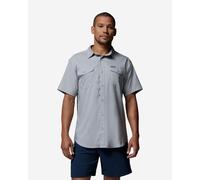 Columbia Utilizer II Solid Short Sleeve Shirt Light Grey - L