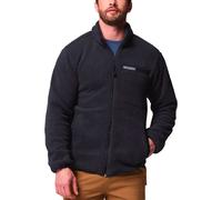 Columbia - Warm and casual Fleeces - Rugged Ridge High Pile Full Zip Black for Men in Recycled Polyester - Size XXL Black XXL