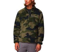Columbia - Warm and casual Fleeces - Rugged Ridge High Pile Half Zip Stone Green Mod Camo for Men in Recycled Polyester - Size L - Khaki Khaki L