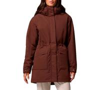 Columbia - Warm and waterproof parka - Pulaski Parka Tobacco for Women in Recycled Polyester - Size M - Brown Brown M